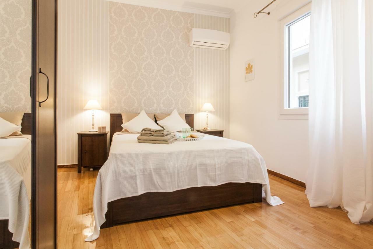 Classy Private Double Rooms In Apartment Next To Acropolis Ateny Zewnętrze zdjęcie