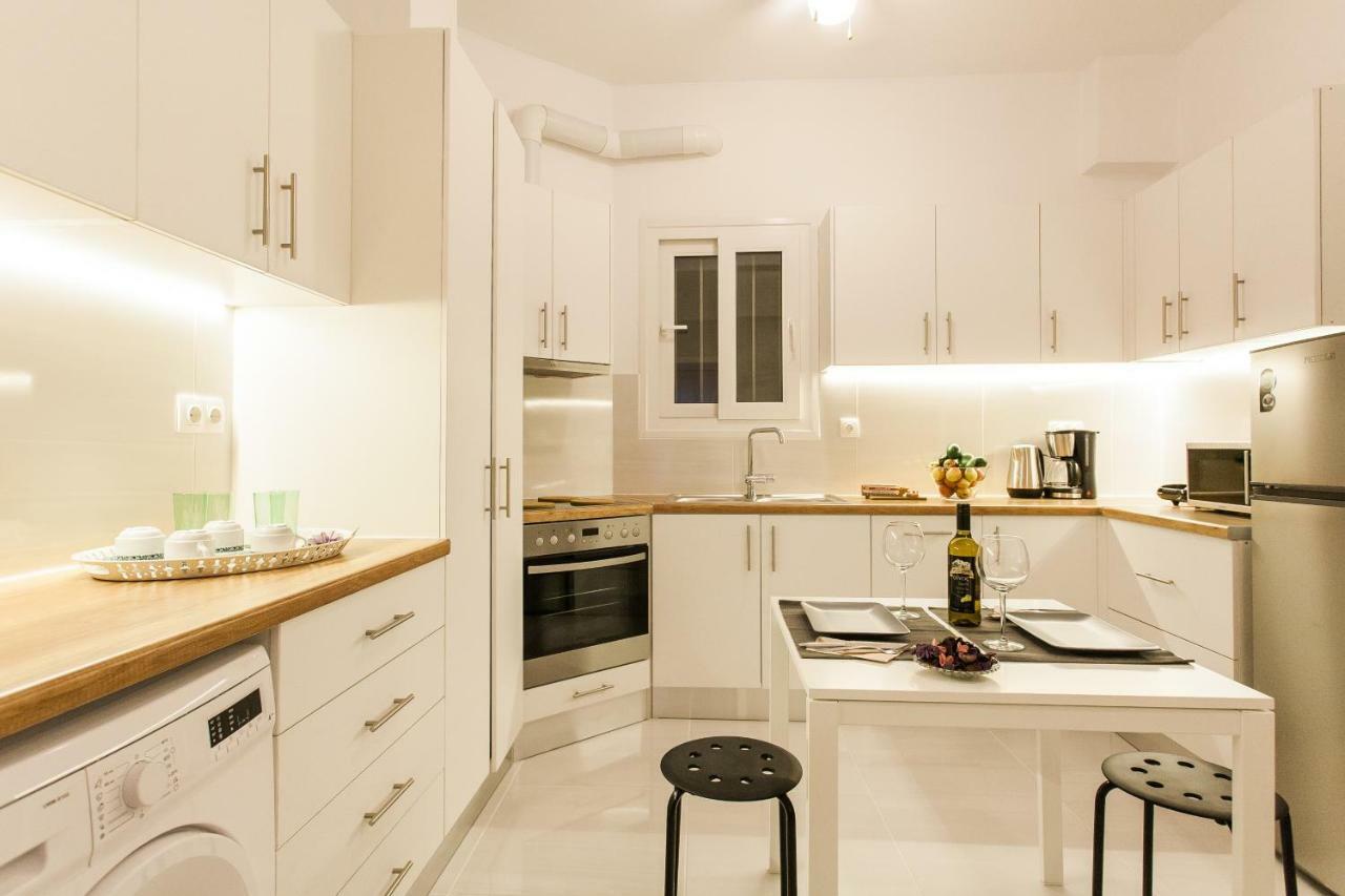 Classy Private Double Rooms In Apartment Next To Acropolis Ateny Zewnętrze zdjęcie